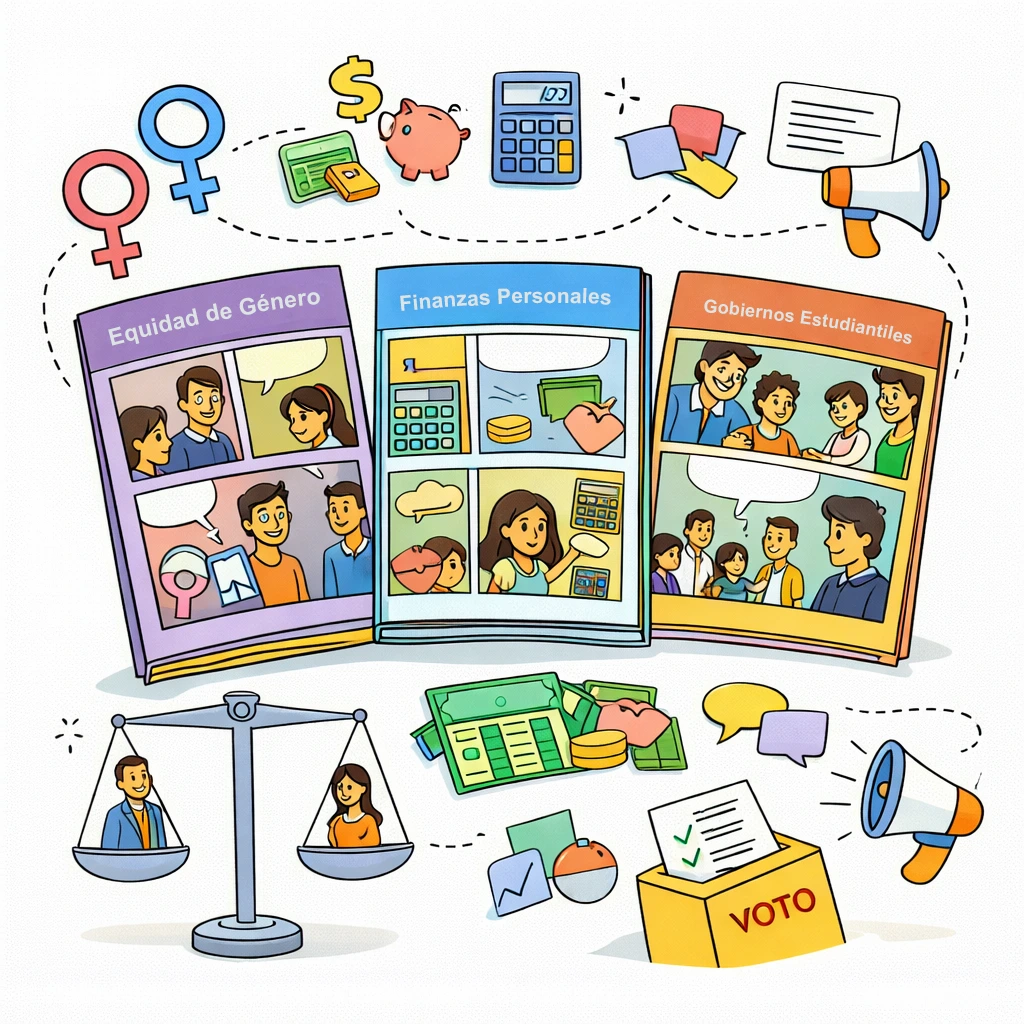 Igualdad de género, Finanzas personales y Gobiernos estudiantiles
